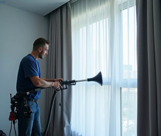 Professional commercial curtain cleaning process equipment Matty Curtain Cleaning lysterfield-vic